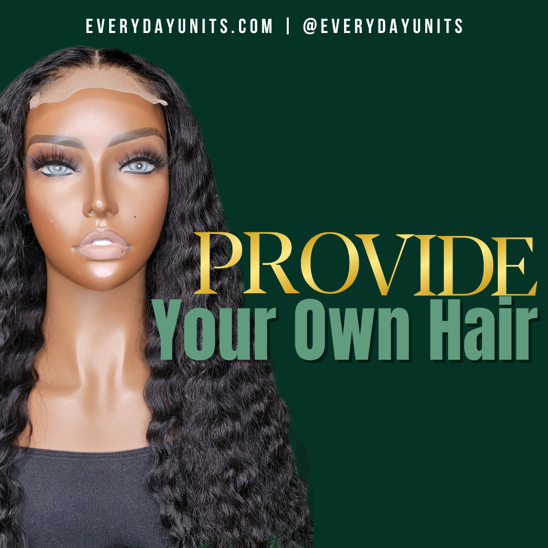 Wig Construction: Provide Your Own Bundles